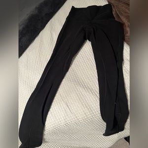 Lululemon leggings/ sweats black size 0-2